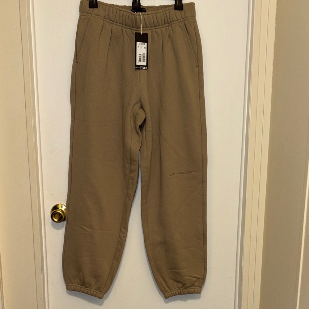 NWT Oakley Soho Sweatpants  3.0 Pebble Tan Joggers Size:S